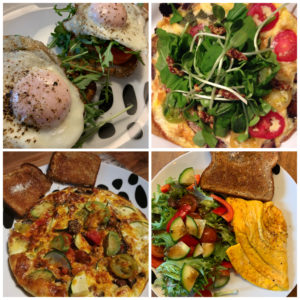 Eggs are a great, easy on the stomach, meal to prepare in the midst of a BC heat wave.
