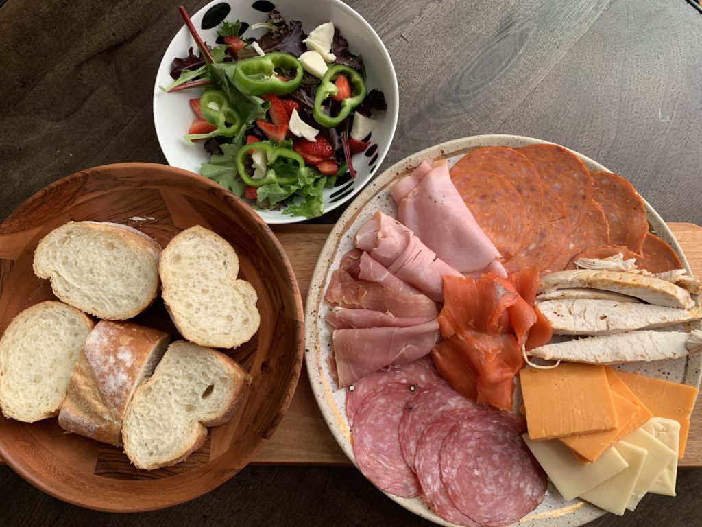 Charcuterie plates are a great, no-cook, meal option in the midst of a BC heat wave