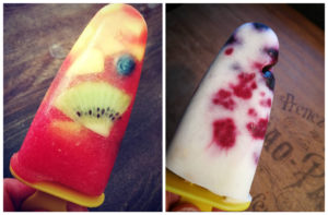 Popsicles are great for nutrition and hydration in the midst of the BC heat wave