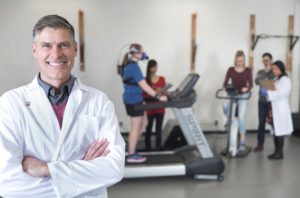 Dr. Michael Riddell stands in his lab at York University where he conducts T1D and exercise research